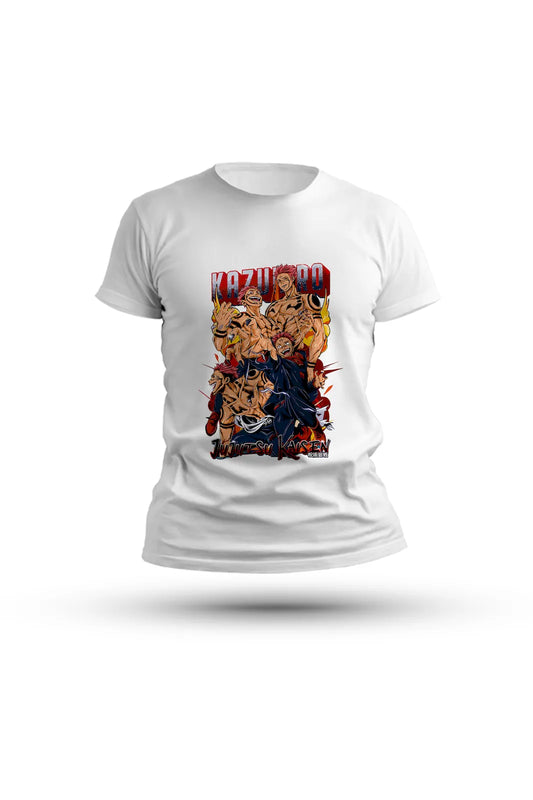 Kazutoro JJK anime tee – feel the battle between light and darkness