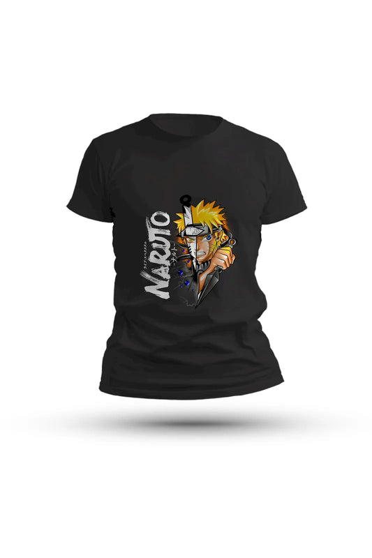 Naruto Warrior Mode T-shirt – feel the intensity of battle and loyalty to the Leaf Village
