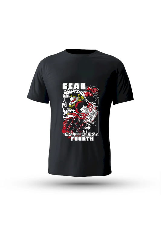 Gear Fourth pose T-shirt – a tribute to resilience, strength, and unbreakable will