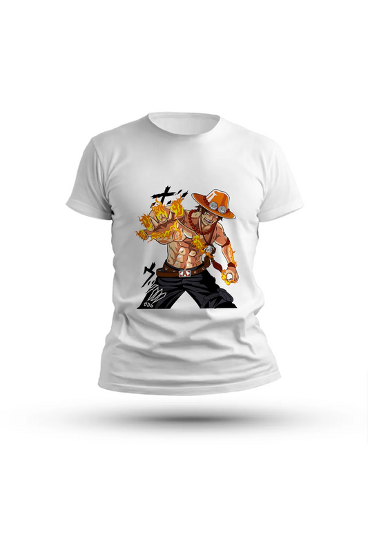 Fire Fist Ace T-shirt – honor the fierce loyalty and courage of Portgas D. Ace