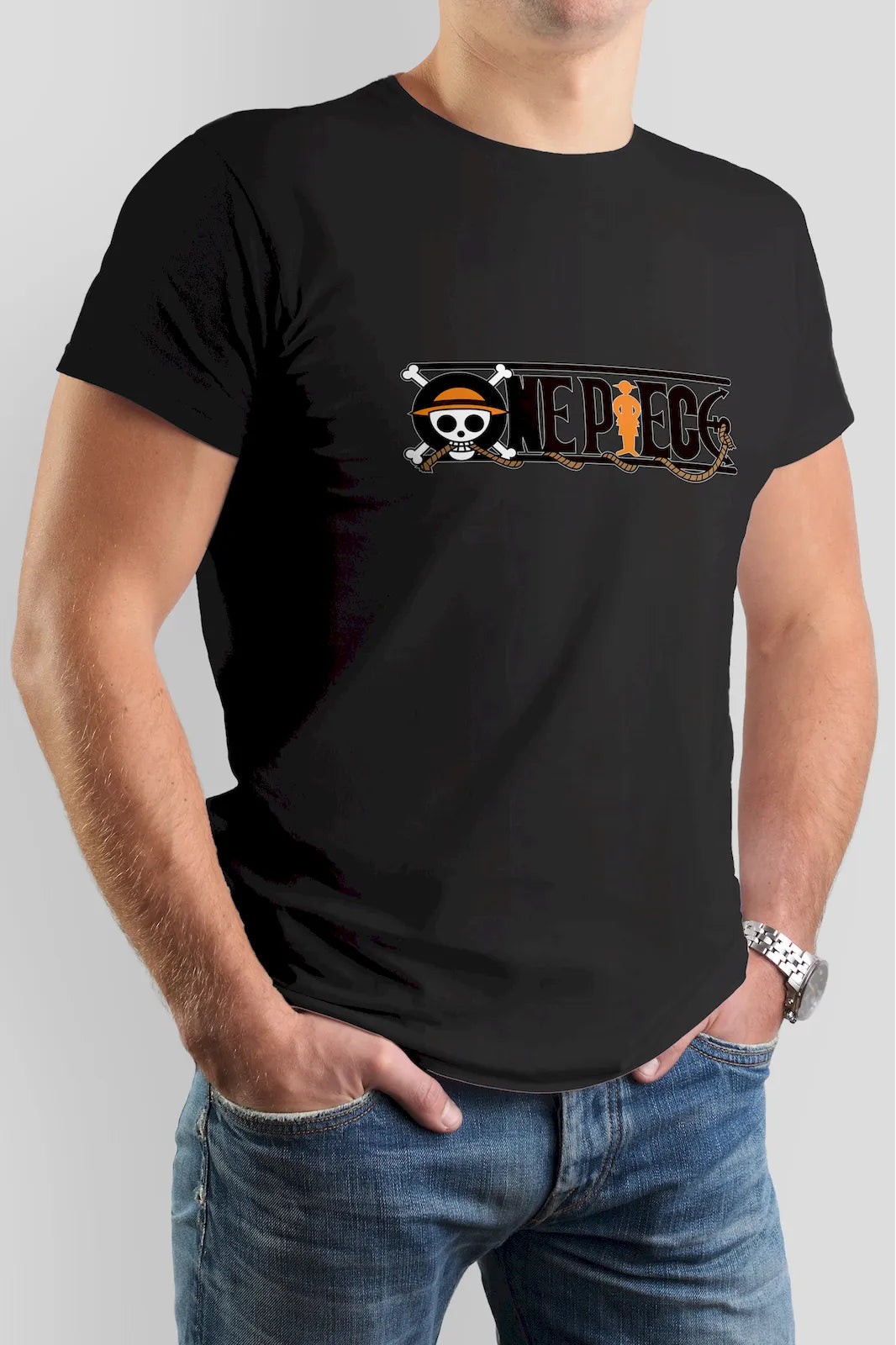 One Piece Official Anime T-shirt – showcase your love for the legendary series with this iconic and authentic design