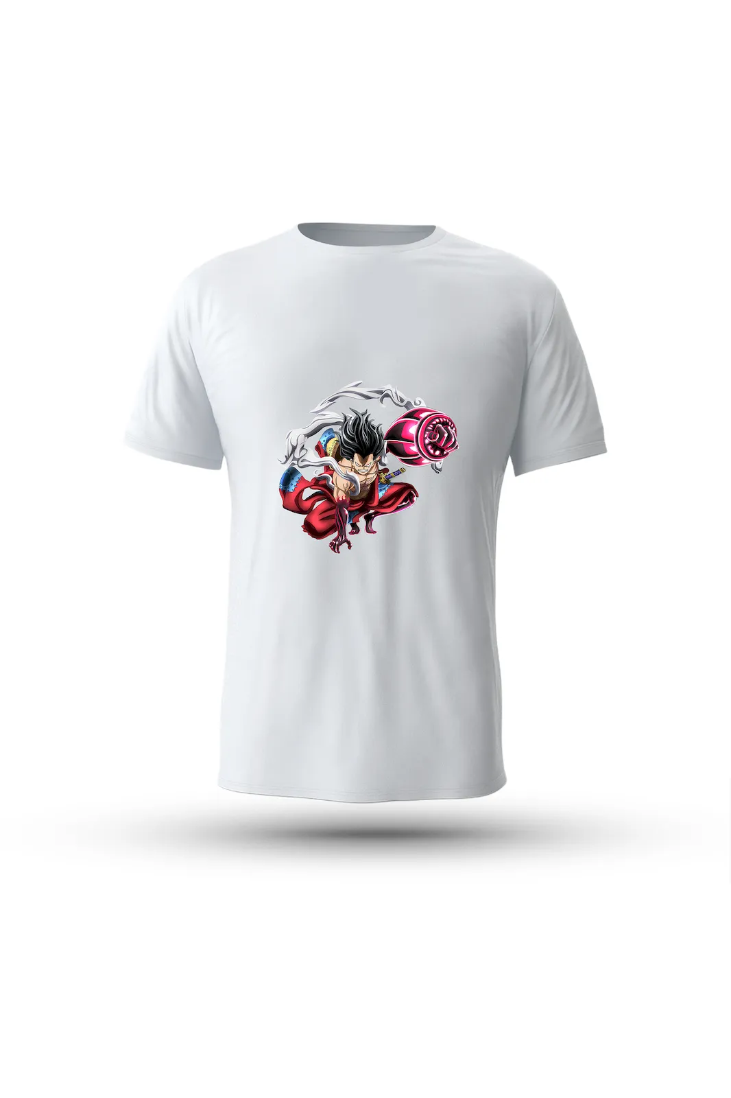 Luffy Boundman pose anime shirt – tribute to the Pirate King's fearless power mode