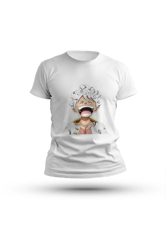 Laughing Gear 5 Luffy T-shirt – celebrate pure freedom and fearless spirit