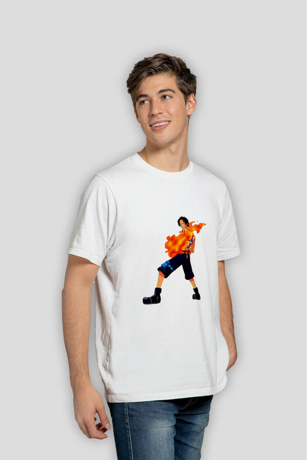 Fire Fist Ace One Piece Portgas D. Ace T-shirt – honor the burning will and fearless legacy of the Pirate King’s brother