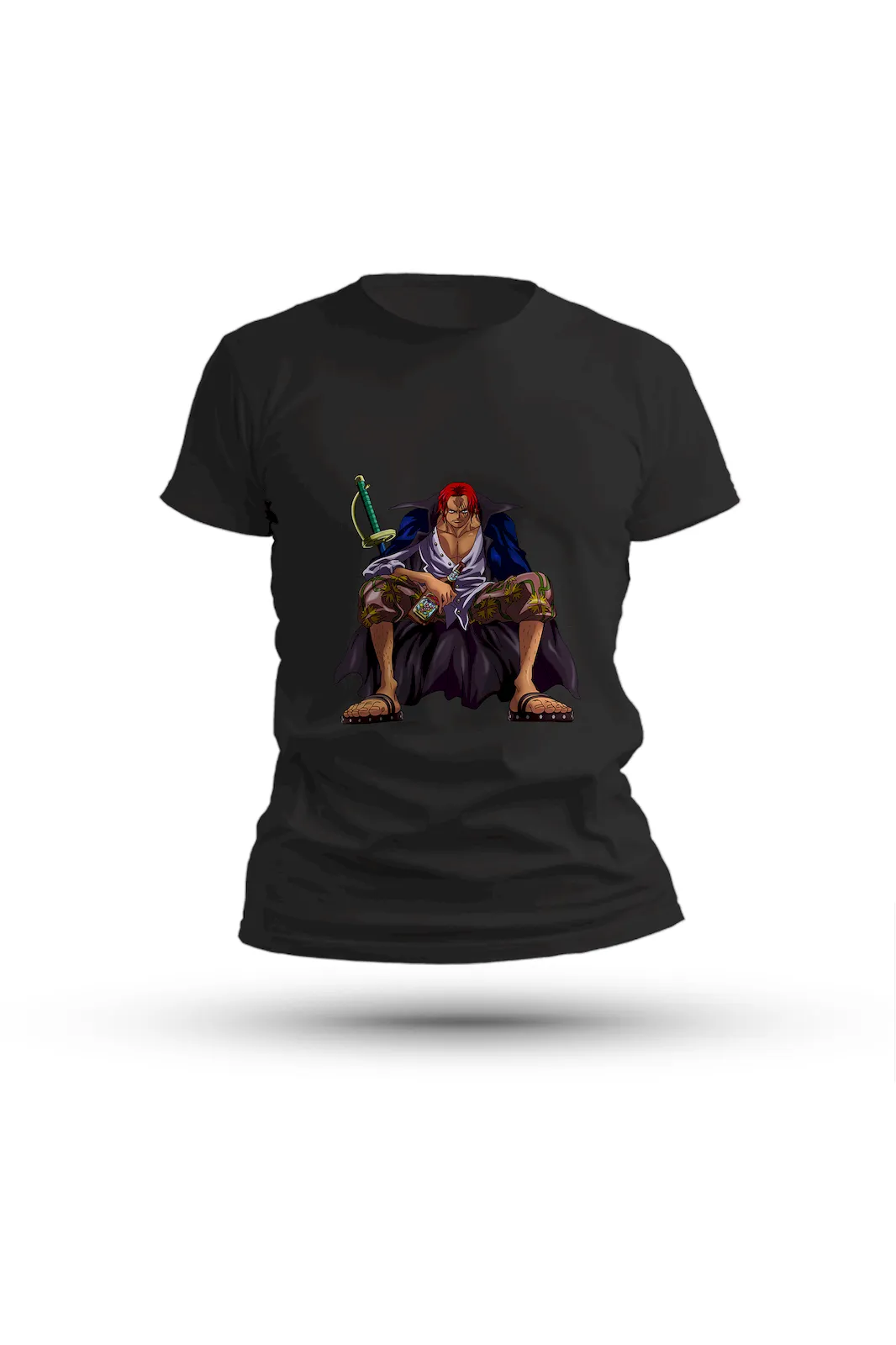 Shanks iconic pose T-shirt – bold design for those who respect honor and legacy on the seas