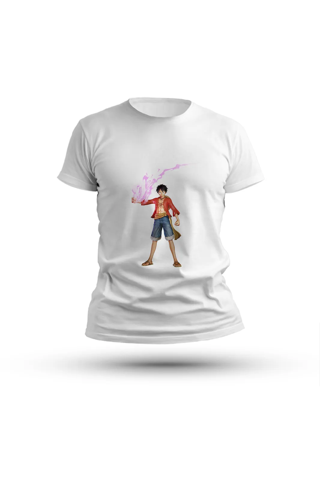 Luffy Haki aura T-shirt – wear the fire that stands against all odds