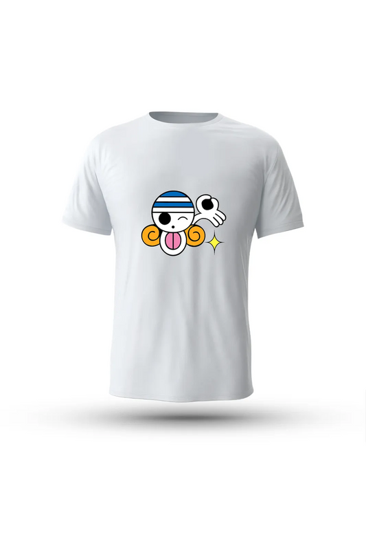 Chopper skull T-shirt – playful design for One Piece fans