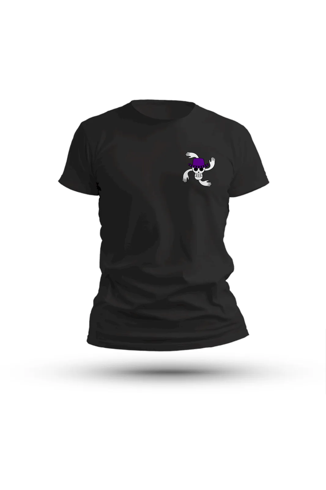 Brook anime printed shirt – perfect for fans of rhythm, charm, and pirate pride