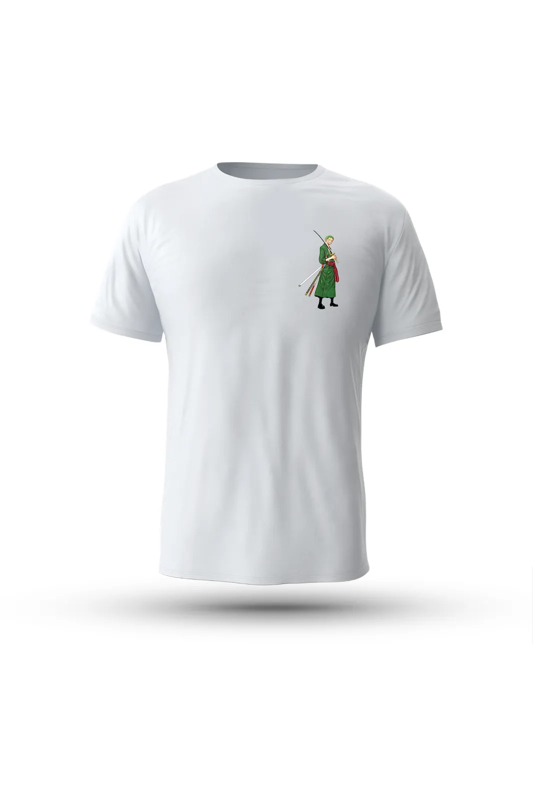 Zoro anime sword style shirt – fierce design for fans of focus, power, and pride