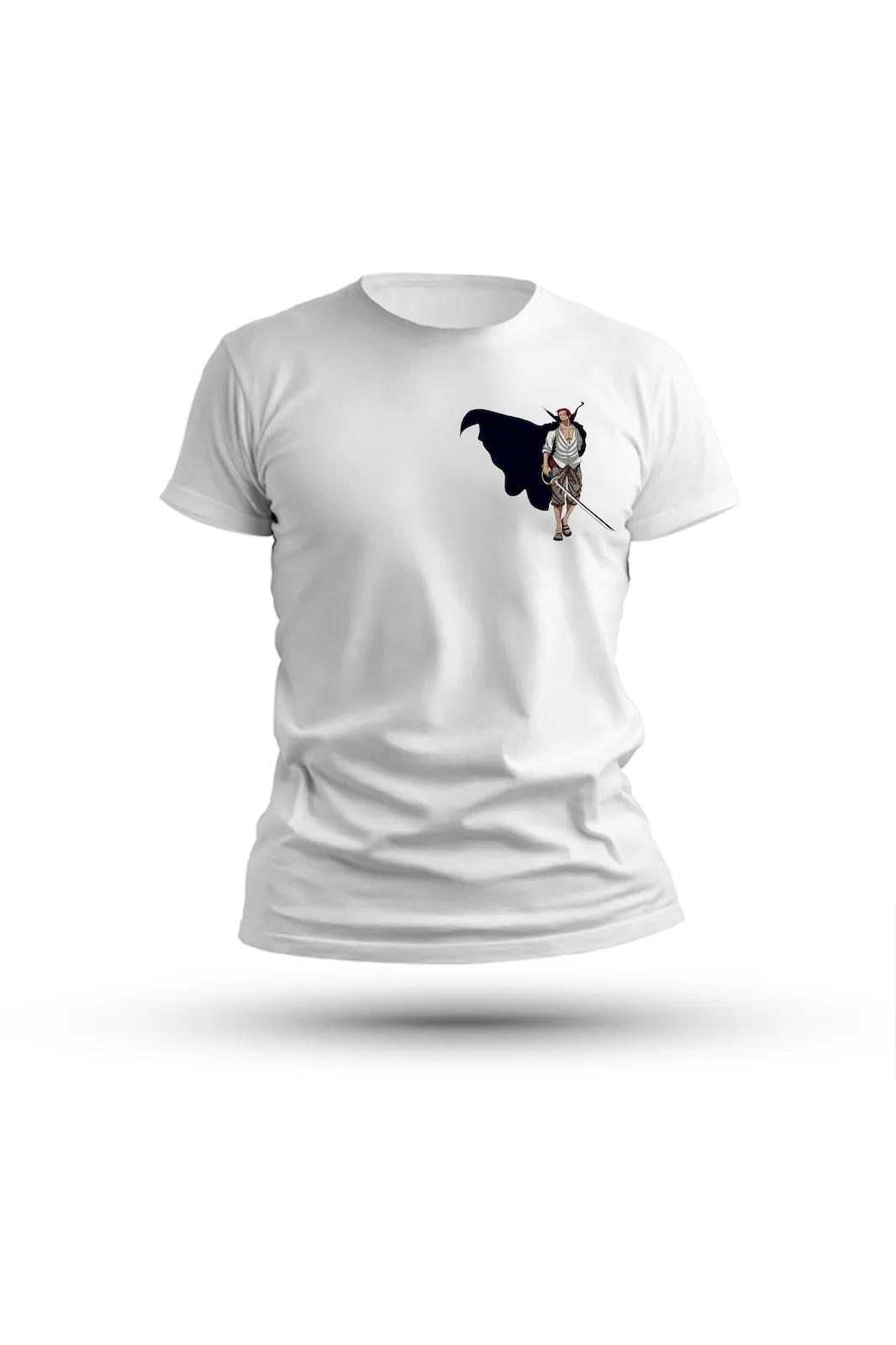 Shanks silhouette anime shirt – perfect for fans of wisdom, power, and loyalty
