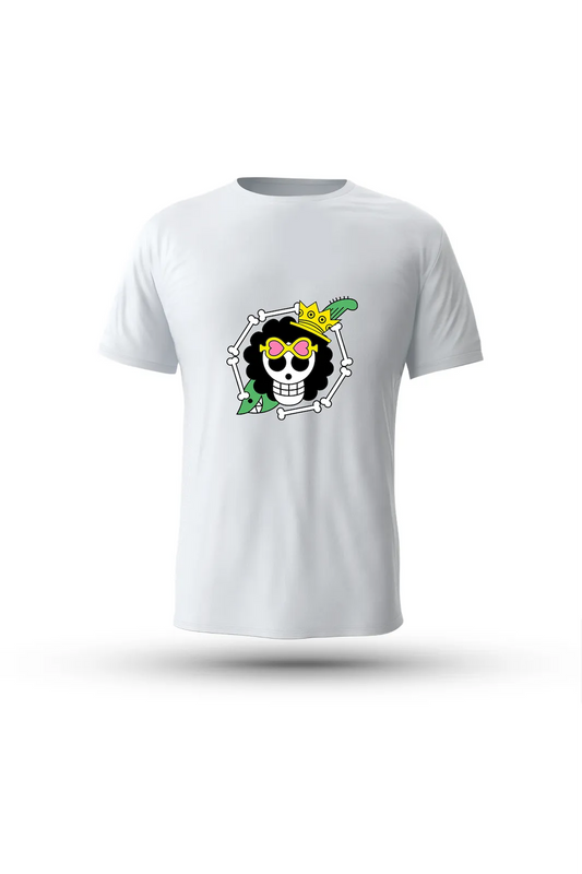 Brook with crown T-shirt – the soul of music, style, and pirate pride