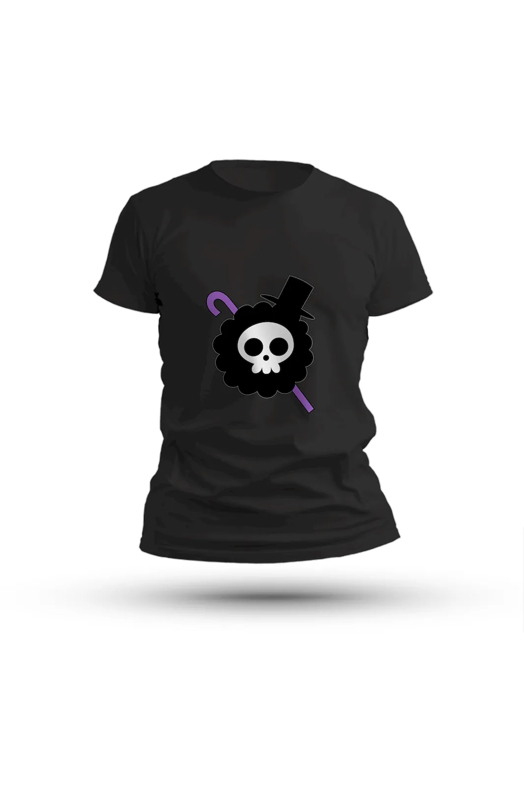 Brook Soul King T-shirt – stylish tribute to One Piece’s beloved skeleton and rockstar