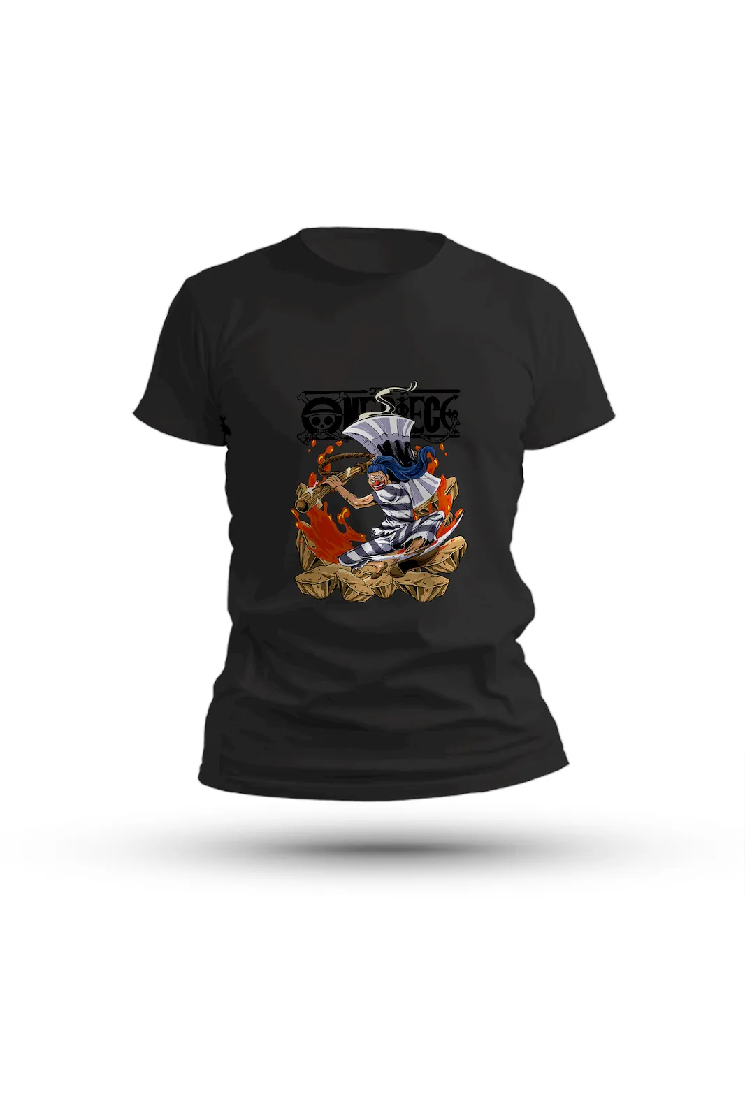 Hannyabal One Piece tee – justice with fire, humor, and unshakable resolve