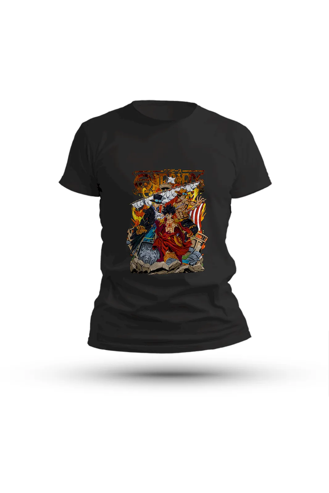 One Piece legacy printed tee – relive the epic moments of the world’s greatest pirate saga