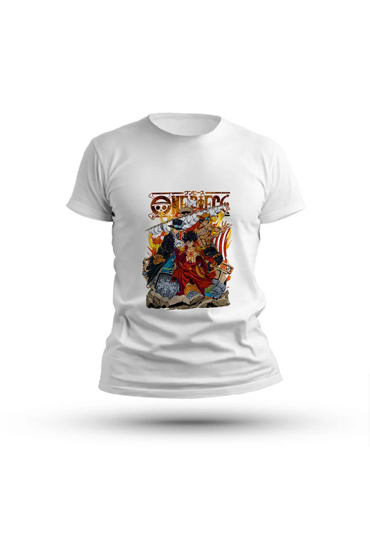 Legendary One Piece characters tee – wear the legacy of heroes, rivals, and emperors