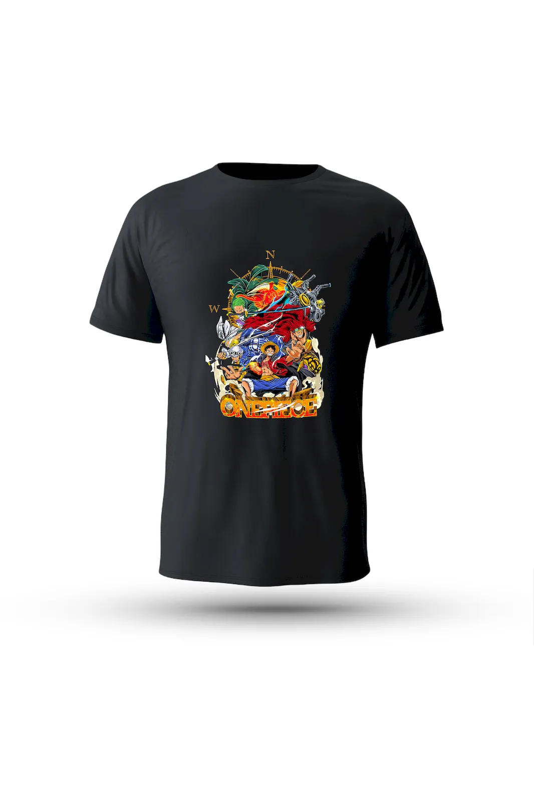 Luffy & friends alliance anime tee – wear the strength of unity, loyalty, and legendary battles