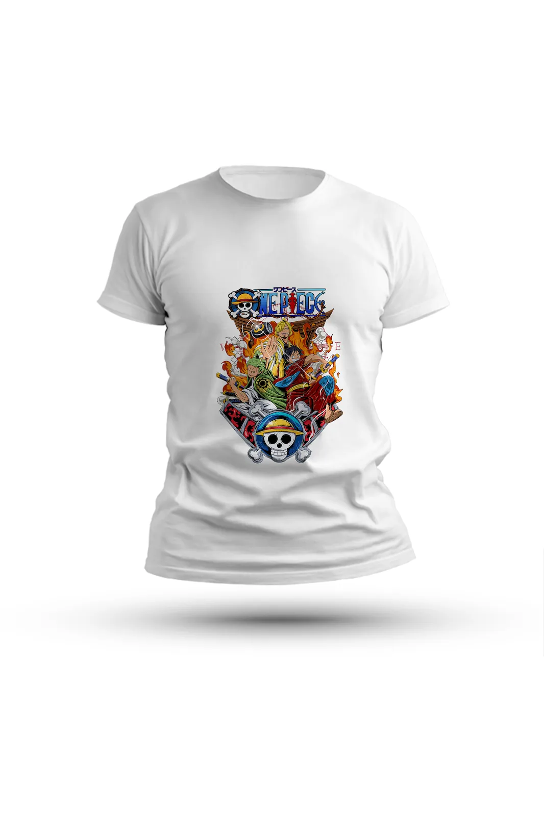 One Piece adventure T-shirt – a tribute to loyalty, courage, and the road to the Pirate King