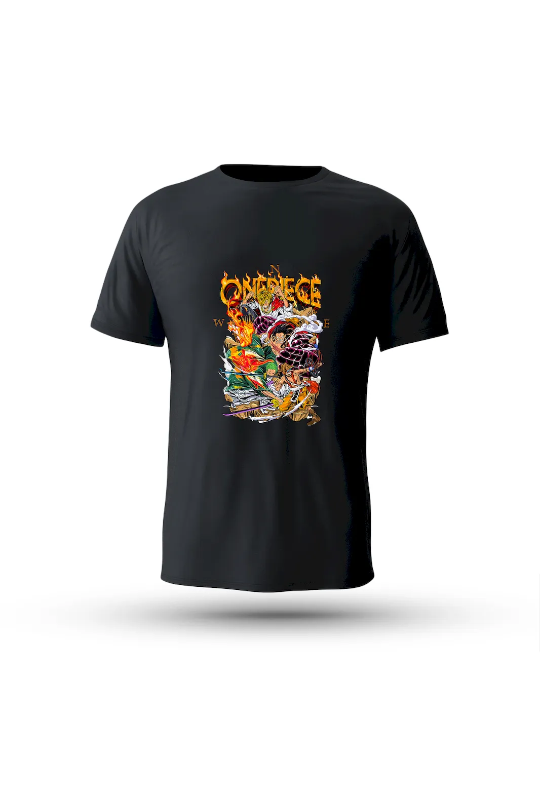 One Piece Power Squad T-shirt – feel the energy and loyalty of the Straw Hat crew ready for action