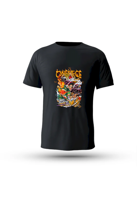 One Piece Power Squad T-shirt – feel the energy and loyalty of the Straw Hat crew ready for action