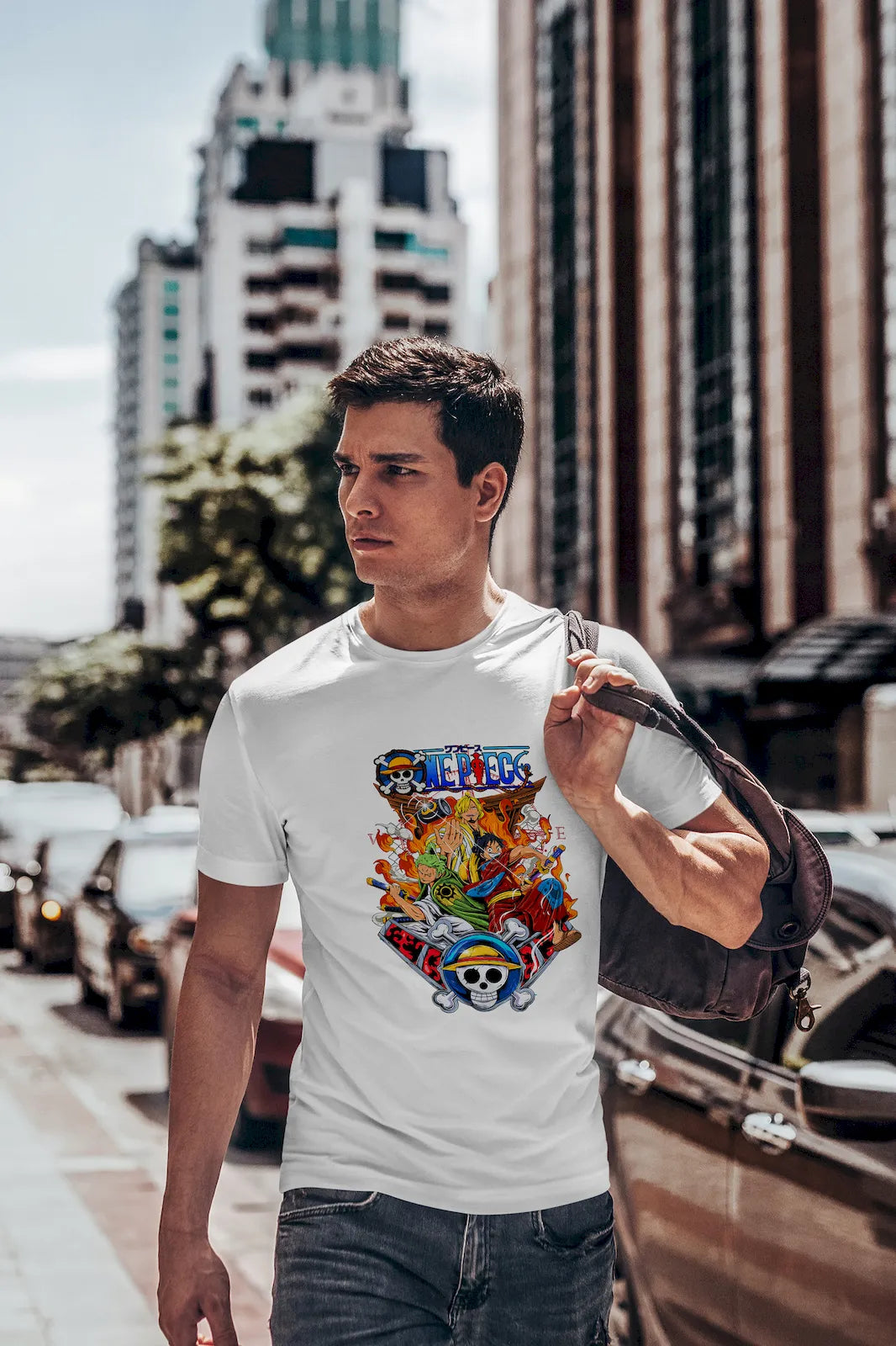 Straw Hat Pirates Crew One Piece Classic Anime T-shirt – celebrate the legacy, loyalty, and adventure of Luffy’s iconic crew