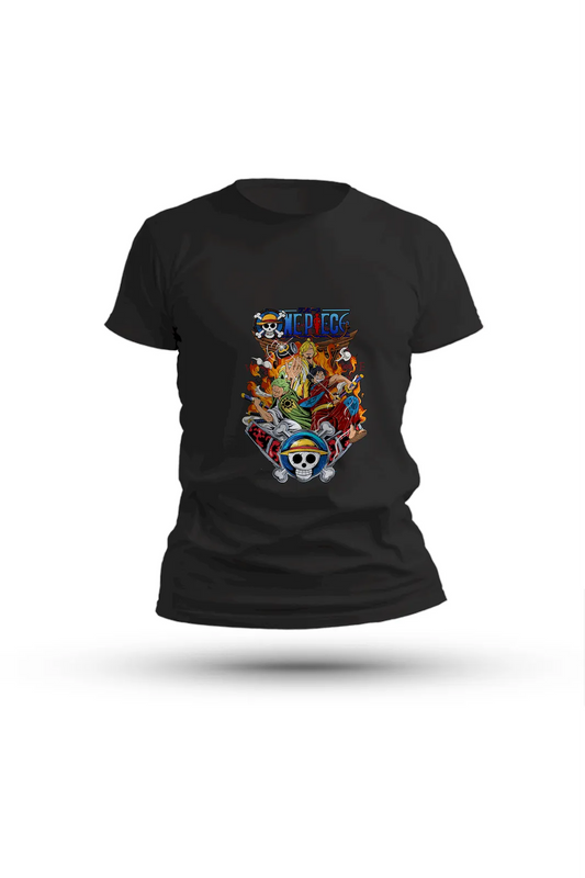 Straw Hat crew anime tee – wear the spirit of friendship, freedom, and fearless adventure