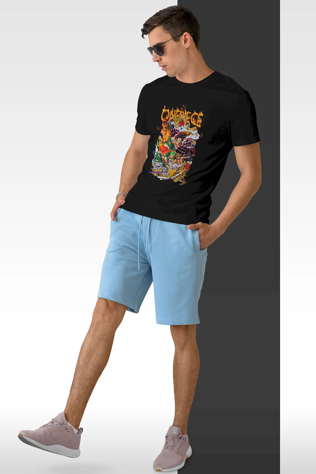 Straw Hat Pirates One Piece Anime T-shirt – honor the bond, adventure, and loyalty of Luffy and his legendary crew