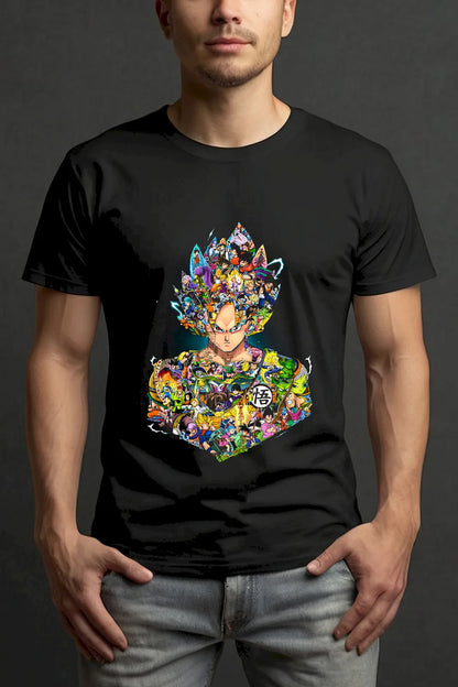 Goku Ultra Instinct Dragon Ball T-shirt – feel the calm power and unstoppable energy of Goku’s ultimate form
