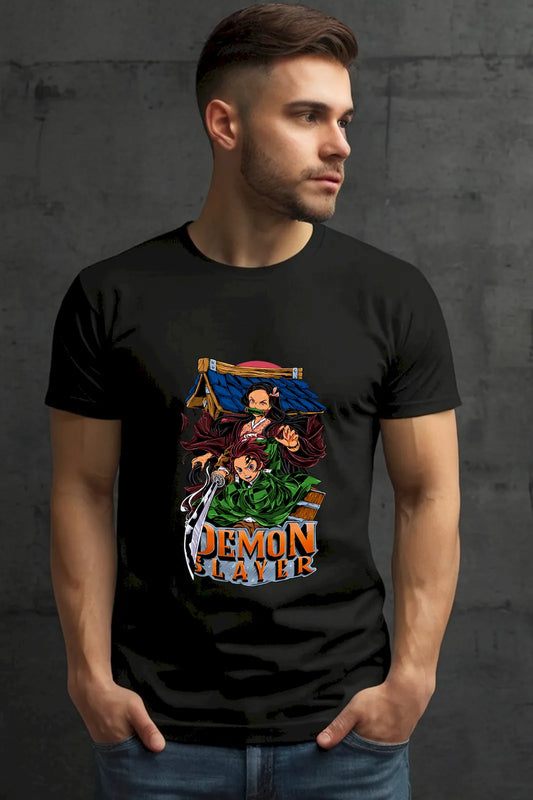 Tanjiro & Nezuko Duo Demon Slayer T-Shirt