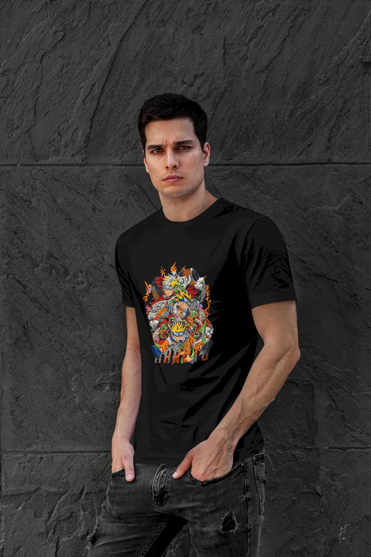 Naruto Sage Mode Powerful Anime T-Shirt