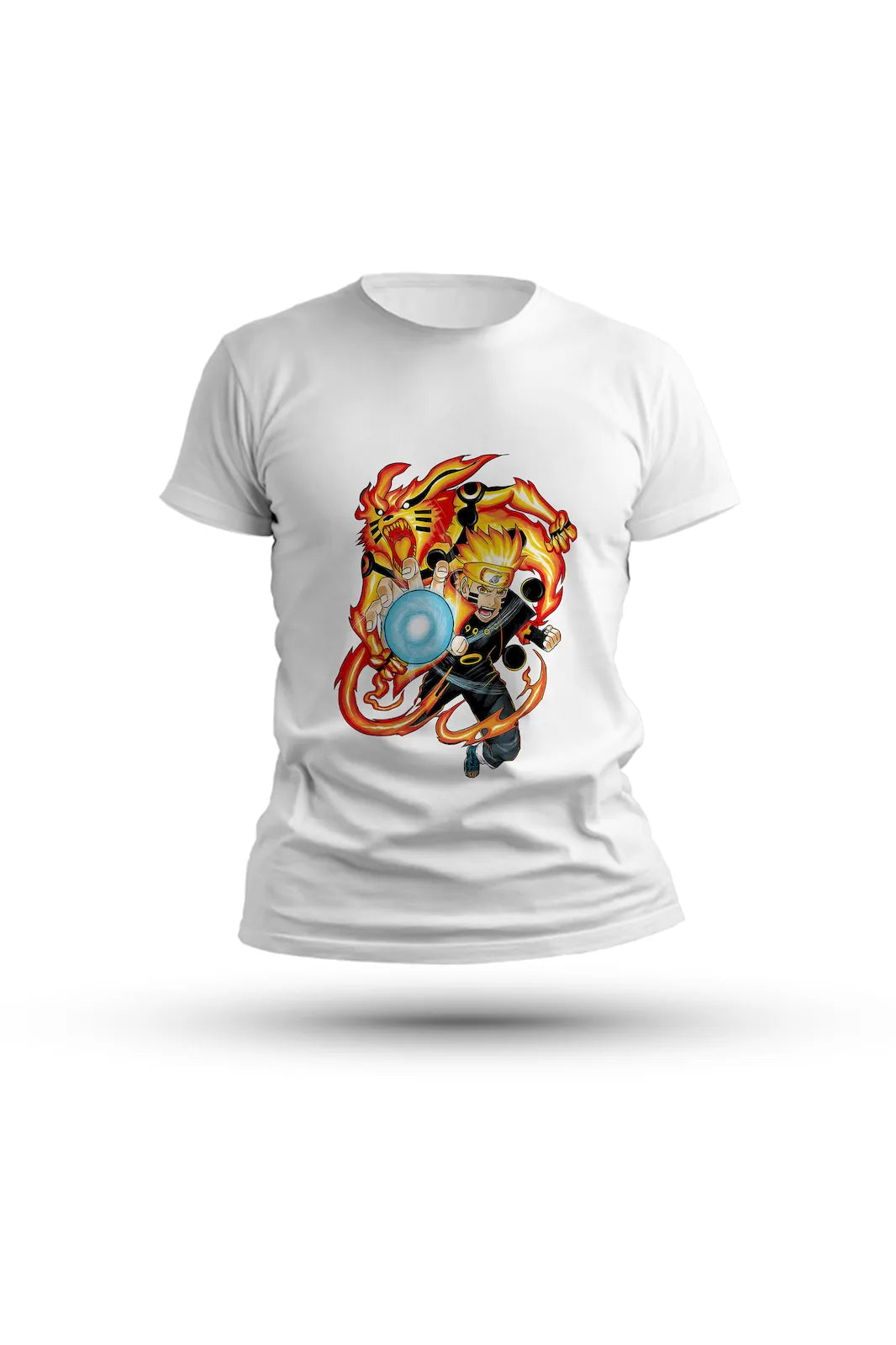 Naruto Uzumaki Kurama form T-shirt – fierce, emotional, and full of ninja pride