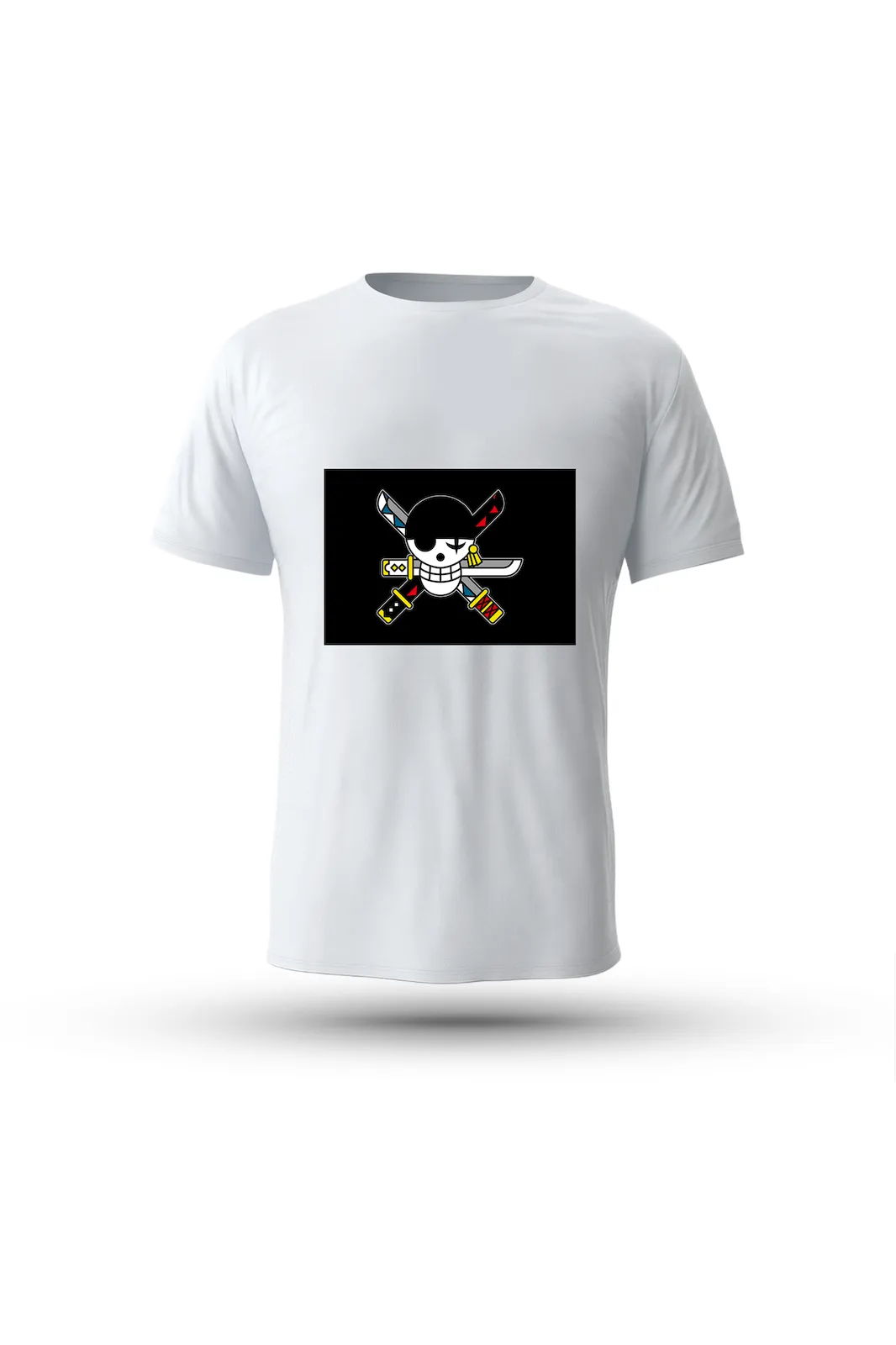 Santoryu Zoro printed tee – wear the symbol of determination and warrior’s honor


