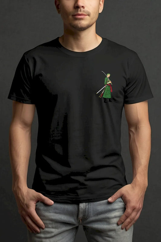Zoro Swordsman Style One Piece T-shirt – channel the strength, discipline, and pride of the Straw Hat swordsman

