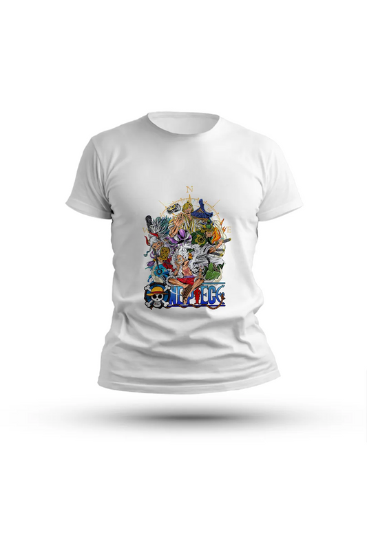 Luffy Gear 5 vs Yonko T-shirt – feel the clash of willpower, freedom, and destiny in the New World

