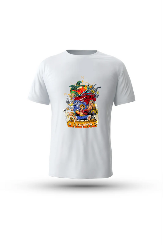 One Piece Pirate Alliance T-shirt – celebrate Luffy and his powerful allies standing side by side

