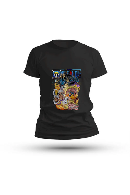 Gear 5 Luffy fighting Kaido T-shirt – wear the moment that shook the skies of Wano

